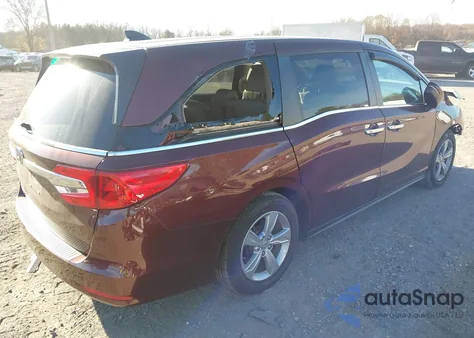 2019 Honda Odyssey Ex-L from USA, damaged, VIN 5FNRL6H79KB135310
